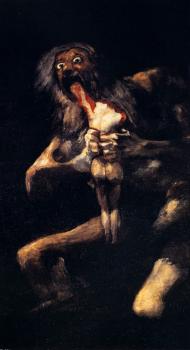 Francisco De Goya : Saturn Devouring His Sons